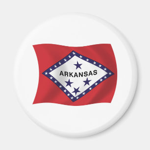 Íman Arkansas Flag Magnet