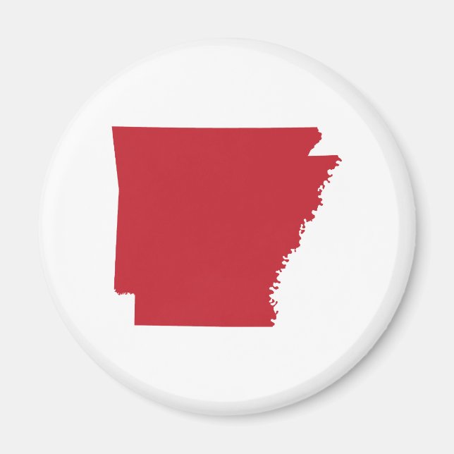 Íman Arkansas Vermelho (Frente)