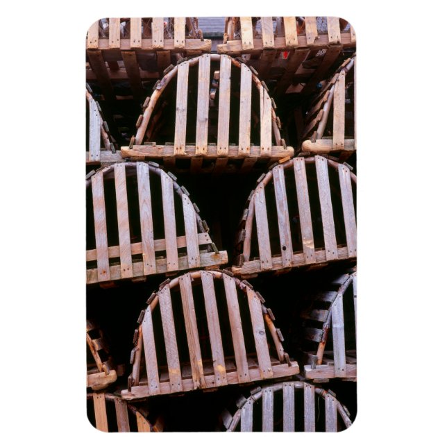 Íman Armadadilhas de Lagosta de Madeira Verticais (Vertical)