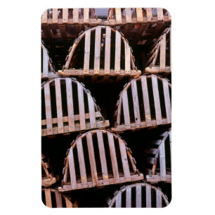 Íman Armadilhas de lagosta de madeira verticais