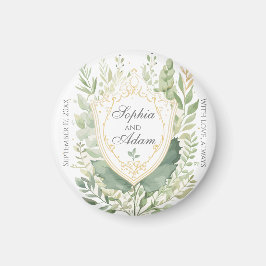 Íman Armamento Rustic Greenery Personaliza Magnet