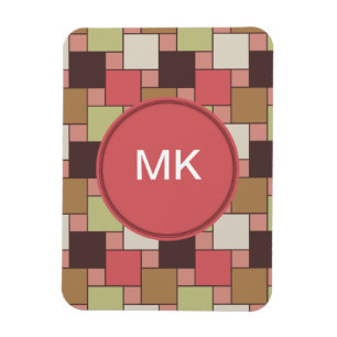 Íman Armário da especiaria geométrico