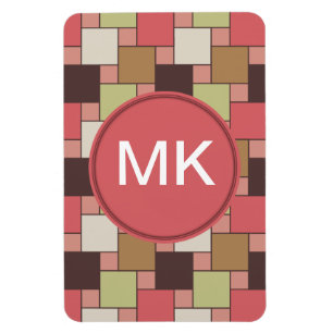 Íman Armário da especiaria geométrico