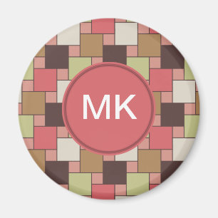 Íman Armário da especiaria geométrico