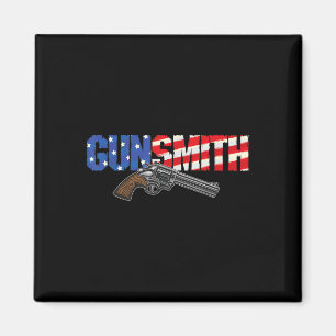 Íman Armas americanas Patriota Bandeira EUA Estilo Retr