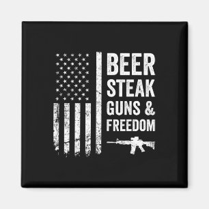 Íman Armas De Beer Steak E Liberdade - Churrasco Americ