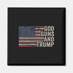 Íman Armas e Trump - Pro God Gun Funny Republican Usa