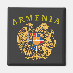 Íman Armênia Casaco do ímã de armas