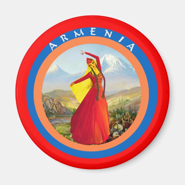 Íman Armênia Magnet (Frente)