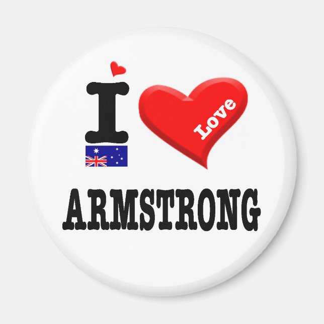 Íman ARMSTRONG - I Love (Frente)