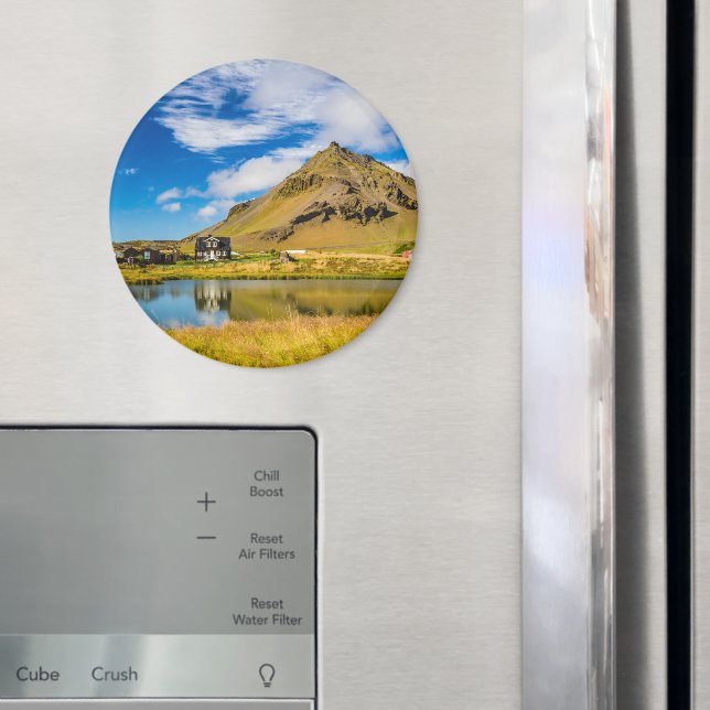 Íman Arnarstapi Amtmansshus E Monte Stapafell, Islândia (In Situ (Fridge))