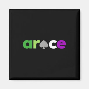 Íman Aro Ace Pride Spade, Lgbt Aroace, Lgbtq Aromântico