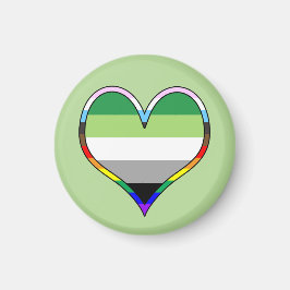 Íman Aro Pride Heart Magnet