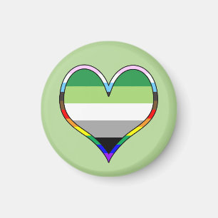 Íman Aro Pride Heart Magnet