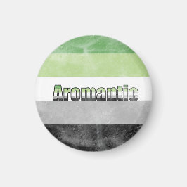 Íman Aromantic pride flag magnet