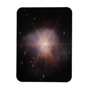 Íman Arp 220 Acende O Céu Noturno