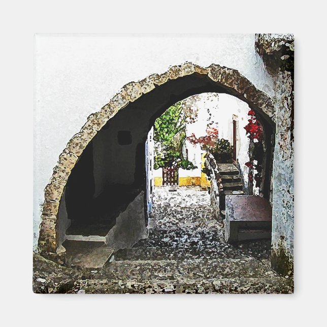 Íman Arqueiro de Obidos Portugal (Frente)