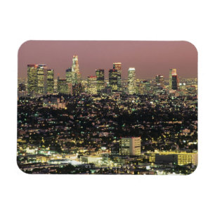 Íman Arquitectura da cidade de Los Angeles na noite