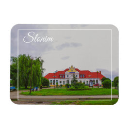 Íman Arquitetura das estações de trem Slonim da Bielorr