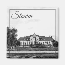 Íman Arquitetura das estações de trem Slonim da Bielorr