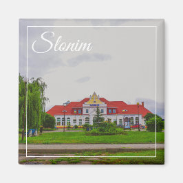 Íman Arquitetura das estações de trem Slonim da Bielorr