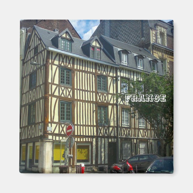 Íman Arquitetura de Edifícios Antigos da Cidade de Fran (Frente)