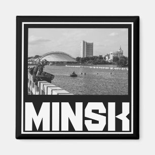 Íman Arquitetura de Minsk da Bielorrússia Magnet