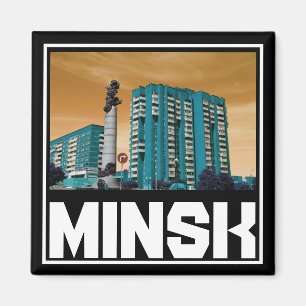 Íman Arquitetura de Minsk da Bielorrússia Magnet