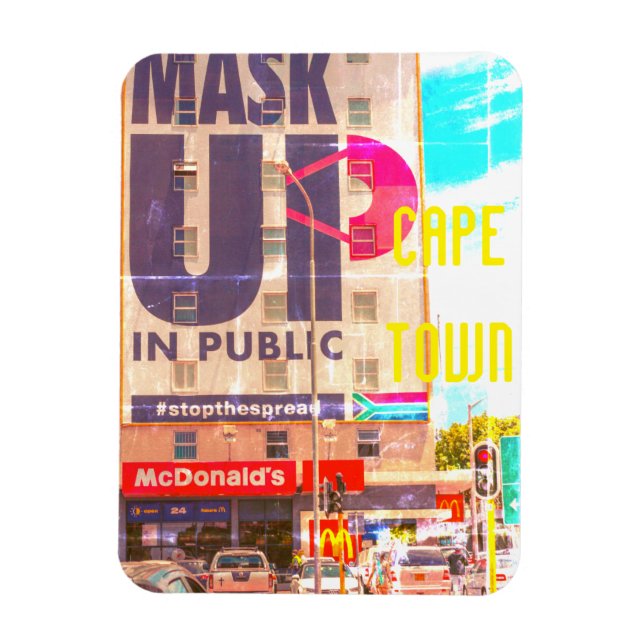 Íman Arquitetura de paisagem urbana da Cidade do Cabo n (Vertical)