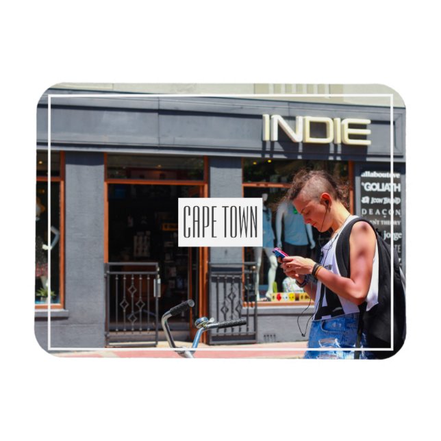 Íman Arquitetura de paisagem urbana da Cidade do Cabo n (Horizontal)