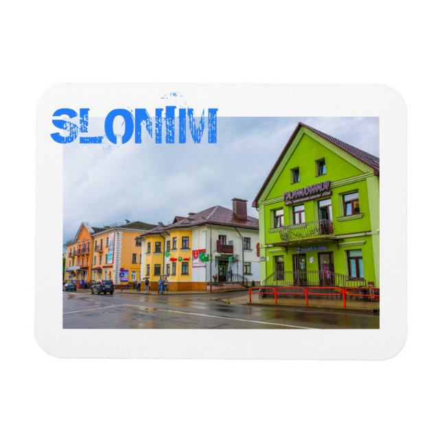 Íman Arquitetura de visualização de cidade de Belarus S (Horizontal)