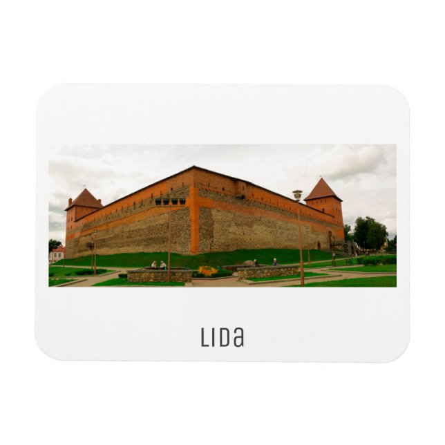 Íman Arquitetura do Castelo da Cidade da Bielorrússia L (Horizontal)