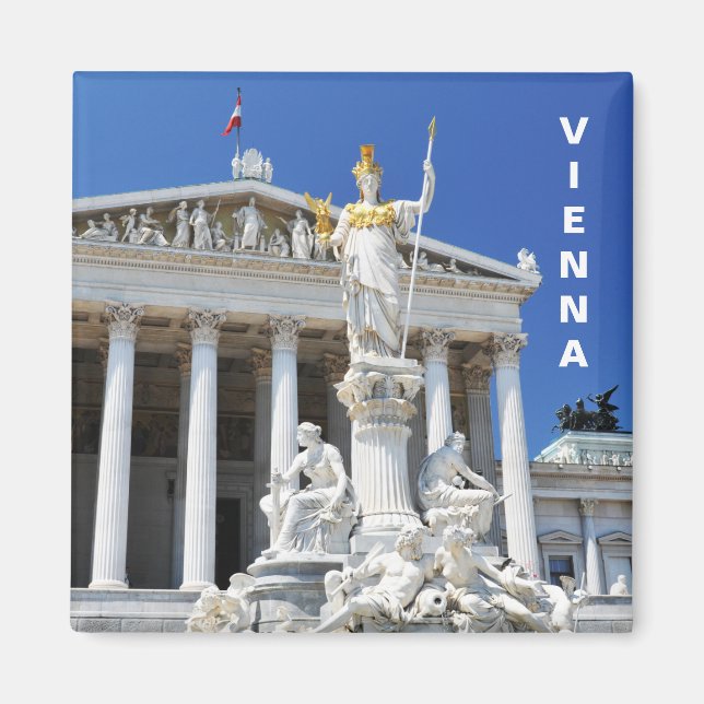 Íman Arquitetura em Viena, Áustria (Frente)