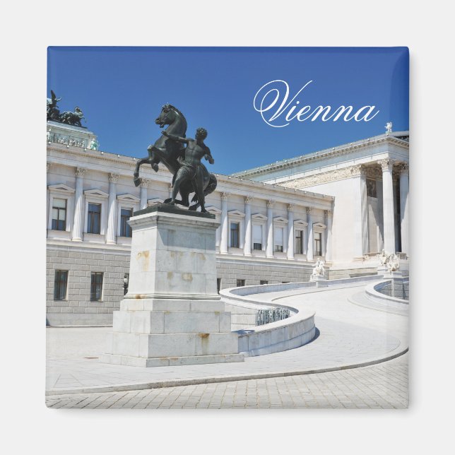 Íman Arquitetura em Viena, Áustria (Frente)