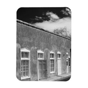 Íman arquitetura estilo territorial, Santa Fe, Novo