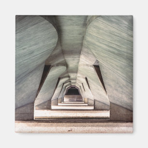 Íman Arquitetura Moderna de Túnel de Concreto – Abstrat