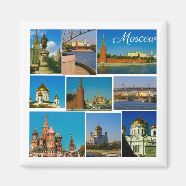 Íman Arquitetura Paisagística da Cidade de Moscou, Krem (Frente)