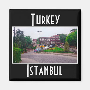 Íman Arquitetura Turca de Istambul Cityscape Street