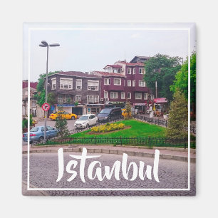 Íman Arquitetura Turca de Istambul Cityscape Street