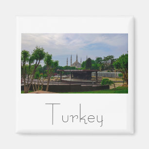 Íman Arquitetura Turca de Istambul Cityscape Street