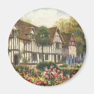 Íman Arquitetura Vintage - Algodão Formal do Jardim Ing