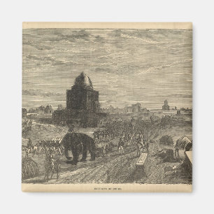 Íman Arrabaldes de Deli, 1857