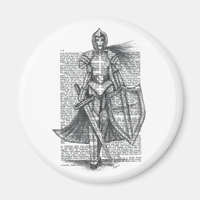 Íman Arrastar para Cima (Frente)