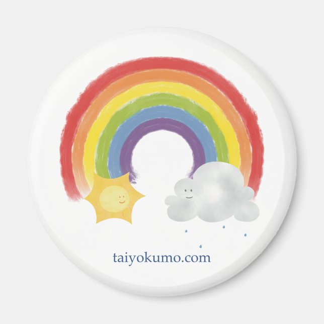 Íman Arredondar o arco-íris (Frente)