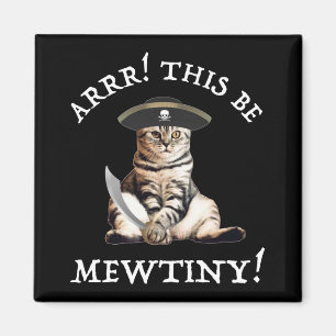 Íman Arrr! Este É O Mewsmall! Pirata Cat