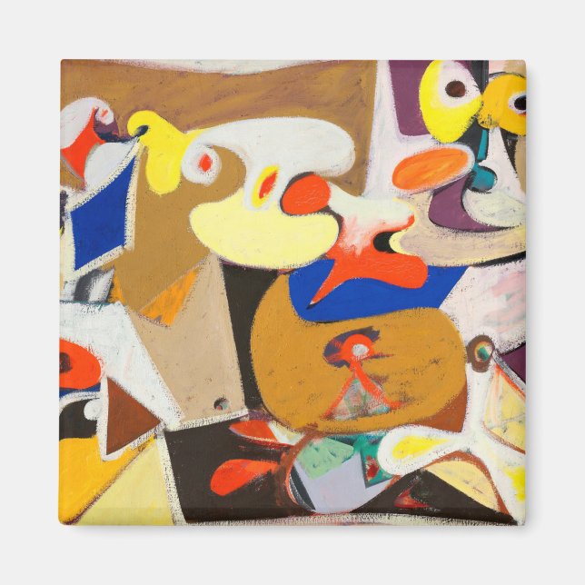 Íman Arshile Gorky (Frente)