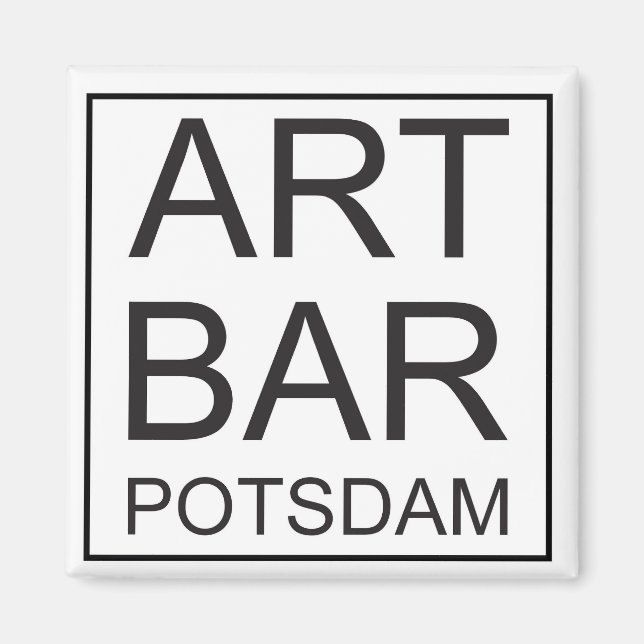 Íman ART & Bar Potsdam Magnet Button by ARTCommerz (Frente)