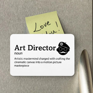 Íman Art Diretor Definition - Set Life 4" x 6" Flex