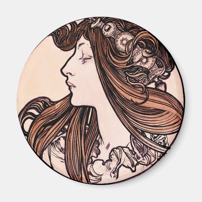 Íman Art Nouveau (Frente)