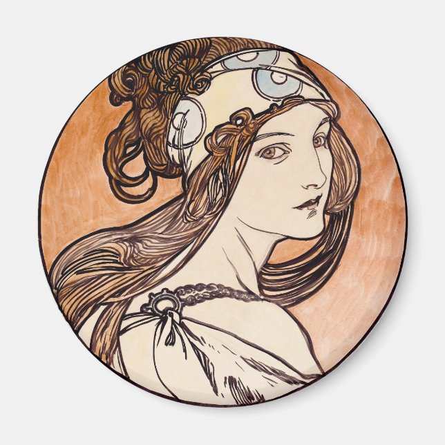 Íman Art Nouveau (Frente)